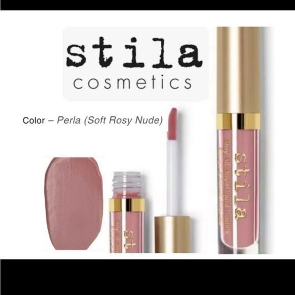 stila Stay All Day Liquid Lipstick Color: Perlo (soft roses nude) - Picture 1 of 4